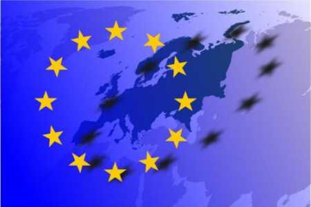 EU map and flag