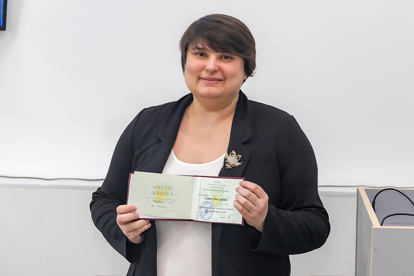 Congratulations to Anna  Slavko on achieving the academic title of Associate Professor!